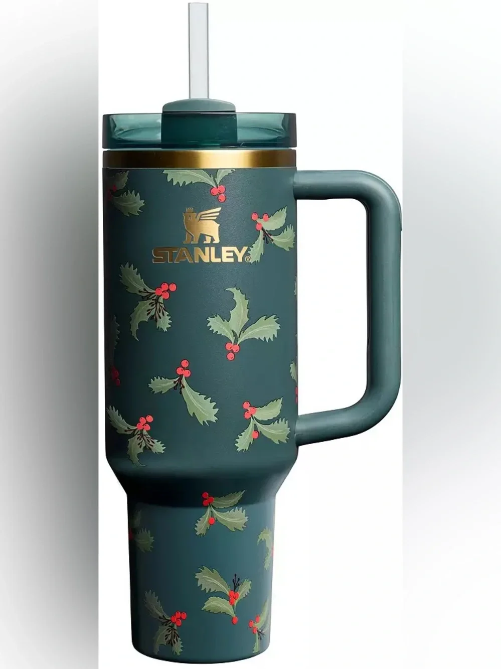 Stanley 40 oz. Quencher H2.0 FlowState Tumbler Limited Edition Holiday Botanical